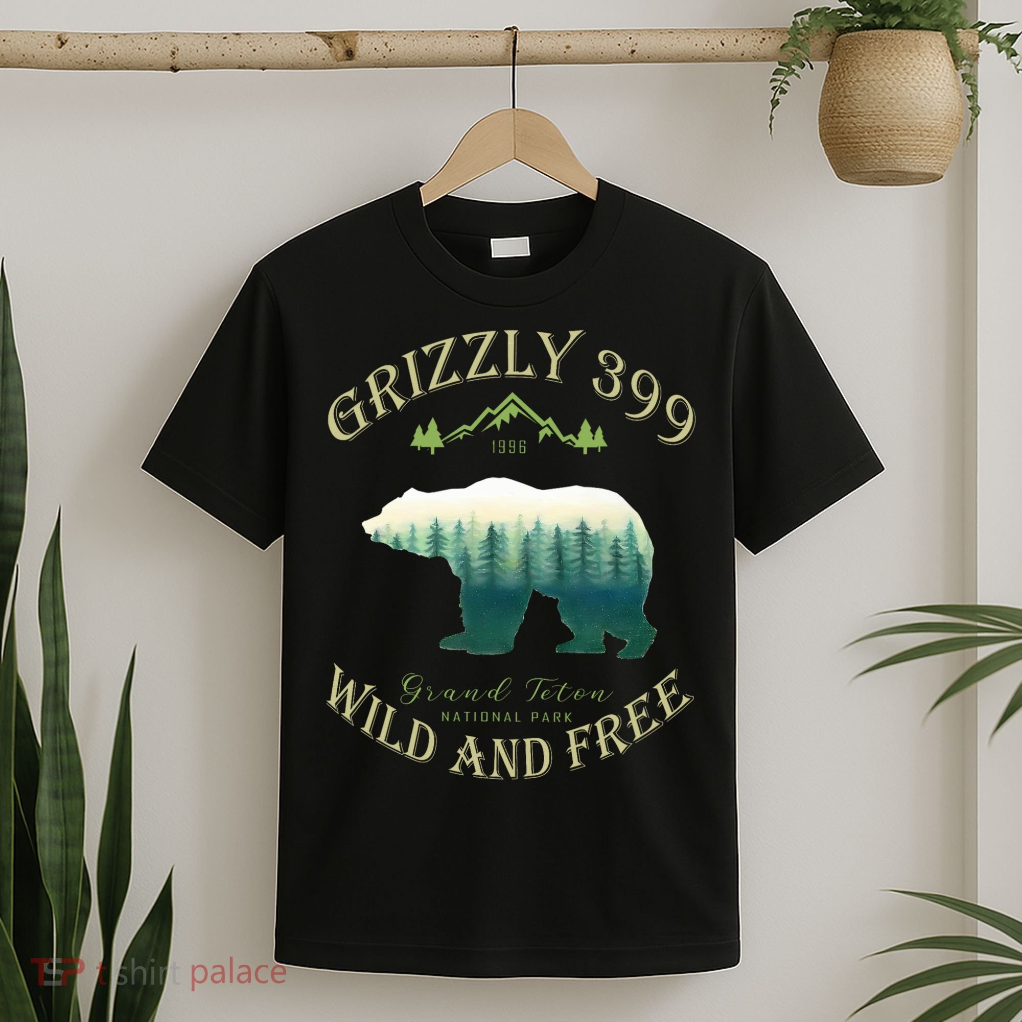 Queen Of The Teton Grizzly 399 Bear Wildlife Forest Preserve T-Shirt