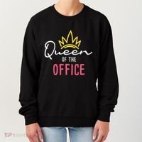 Queen Of The Office Admin Office Administrative Assistant Women's Sweatshirt thumb 0