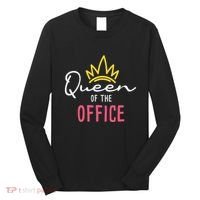 Queen Of The Office Admin Office Administrative Assistant Long Sleeve Shirt thumb 0