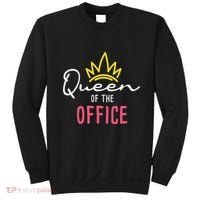 Queen Of The Office Admin Office Administrative Assistant Sweatshirt thumb 0