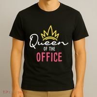 Queen Of The Office Admin Office Administrative Assistant T-Shirt thumb 3