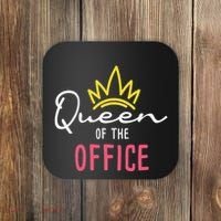 Queen Of The Office Admin Office Administrative Assistant Coaster thumb 0