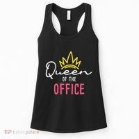 Queen Of The Office Admin Office Administrative Assistant Women's Tank Top thumb 0