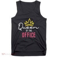 Queen Of The Office Admin Office Administrative Assistant Tank Top thumb 0