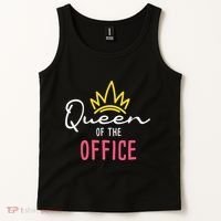 Queen Of The Office Admin Office Administrative Assistant Tank Top thumb 2