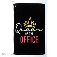 Queen Of The Office Admin Office Administrative Assistant Golf Towel thumb 0