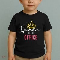 Queen Of The Office Admin Office Administrative Assistant Toddler T-Shirt thumb 2