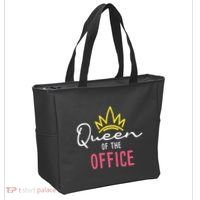 Queen Of The Office Admin Office Administrative Assistant Tote Bag thumb 2