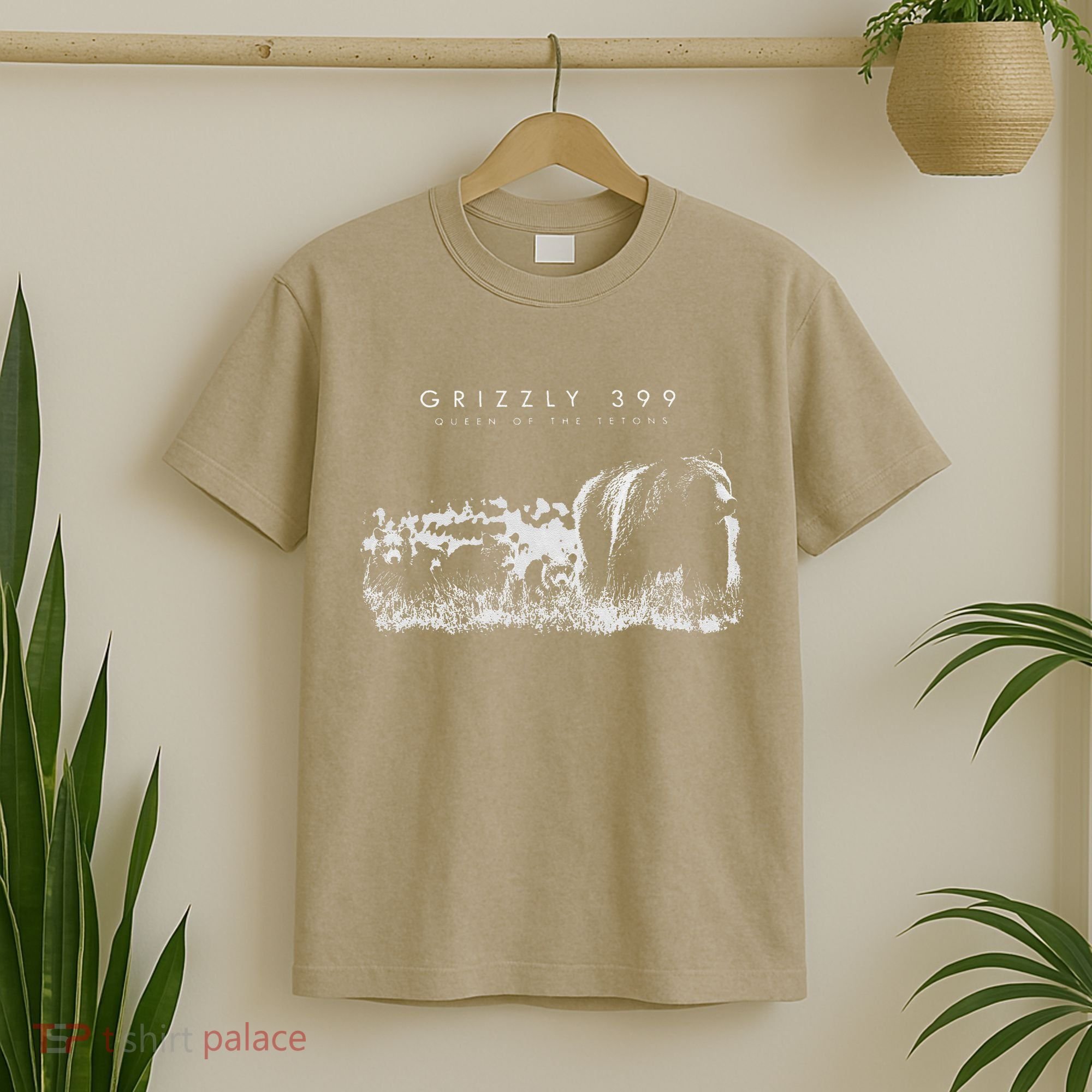 Queen Of The Tetons Grizzly 399 National Park Preserve T-Shirt