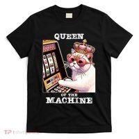 Queen Of The Slot Machine Casino Gambling Lover T-Shirt thumb 0