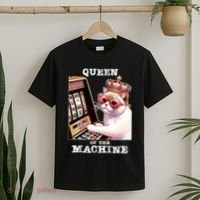 Queen Of The Slot Machine Casino Gambling Lover T-Shirt thumb 2