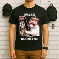 Queen Of The Slot Machine Casino Gambling Lover T-Shirt thumb 6