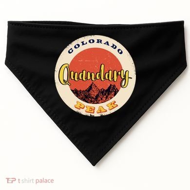 Quandary Peak Colorado USA-Made Doggie Bandana