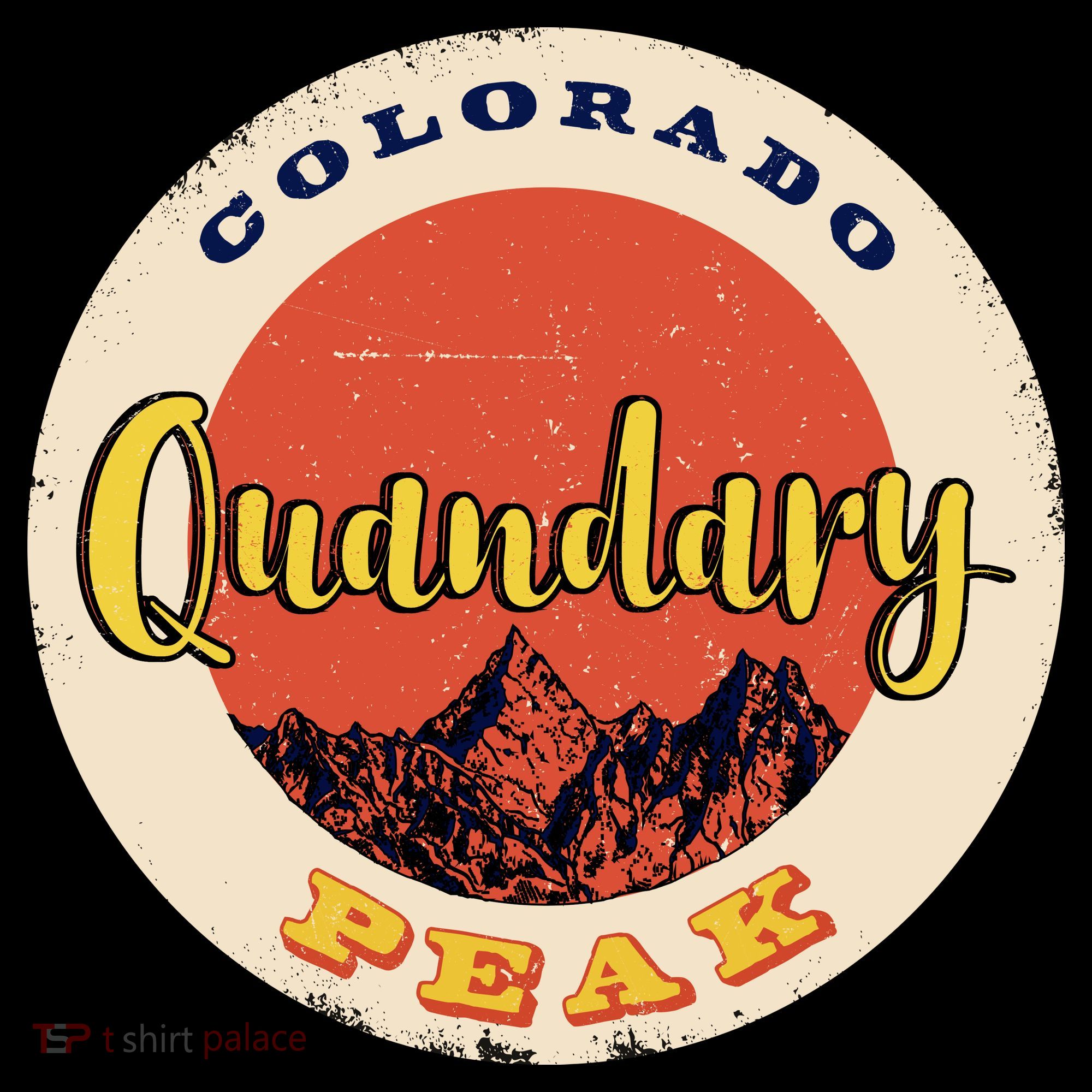 Quandary Peak Colorado T-Shirt
