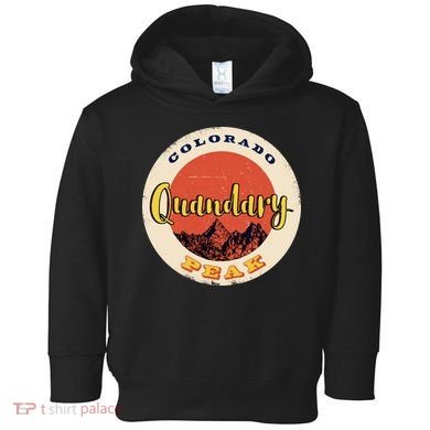 Quandary Peak Colorado Toddler Hoodie