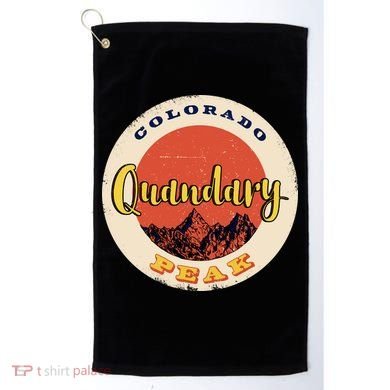 Quandary Peak Colorado Golf Towel