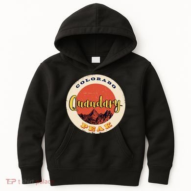Quandary Peak Colorado Kids Hoodie