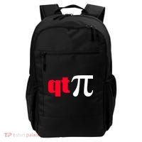 Qt Pi Funny Pi Math Nerdy Geek Humor Pi Day Cool Humor Great Gift Backpack thumb 0