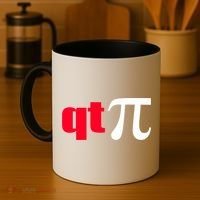 Qt Pi Funny Pi Math Nerdy Geek Humor Pi Day Cool Humor Great Gift Coffee Mug thumb 4