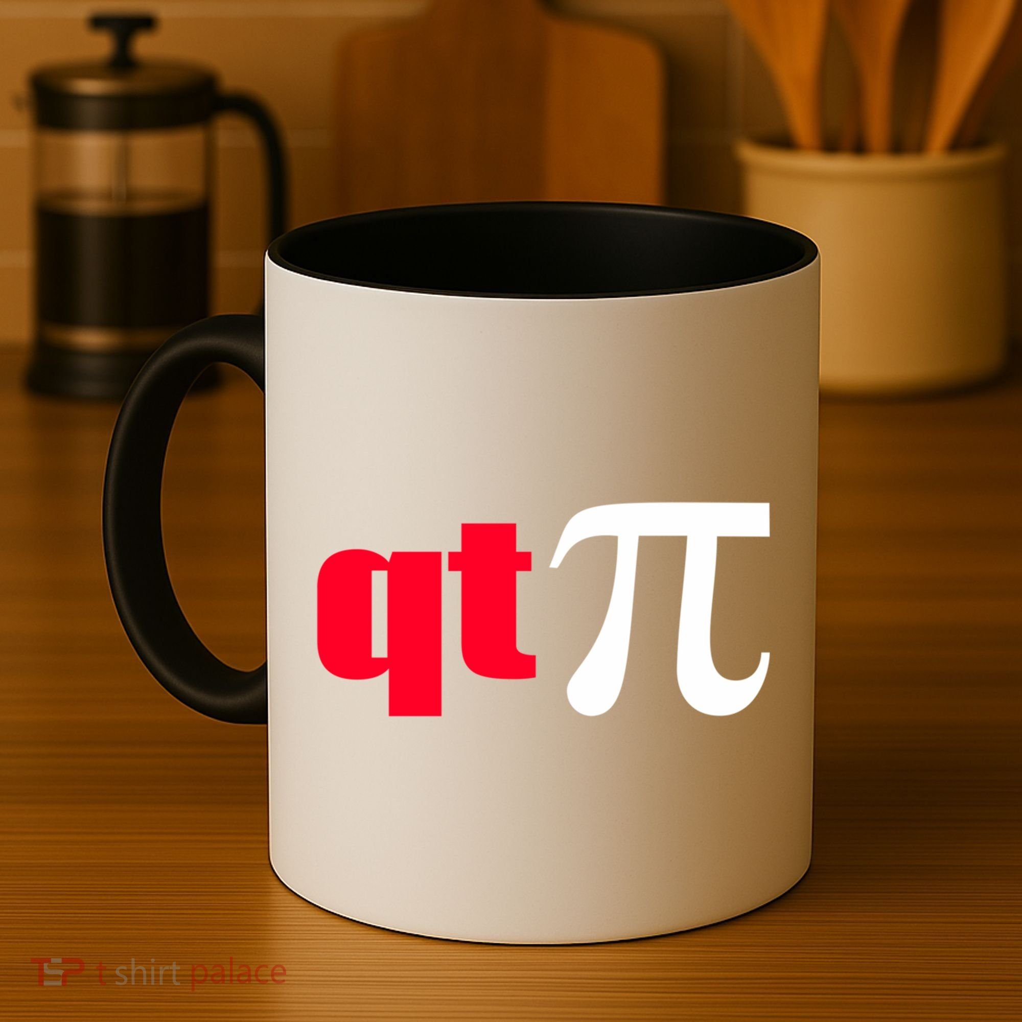 Qt Pi Funny Pi Math Nerdy Geek Humor Pi Day Cool Humor Great Gift Coffee Mug
