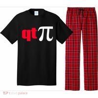 Qt Pi Funny Pi Math Nerdy Geek Humor Pi Day Cool Humor Great Gift Pajama Set thumb 0