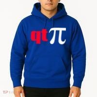 Qt Pi Funny Pi Math Nerdy Geek Humor Pi Day Cool Humor Great Gift Hoodie thumb 2
