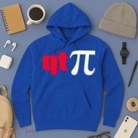 Qt Pi Funny Pi Math Nerdy Geek Humor Pi Day Cool Humor Great Gift Hoodie thumb 3