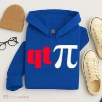 Qt Pi Funny Pi Math Nerdy Geek Humor Pi Day Cool Humor Great Gift Hoodie thumb 4