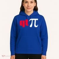 Qt Pi Funny Pi Math Nerdy Geek Humor Pi Day Cool Humor Great Gift Hoodie thumb 5