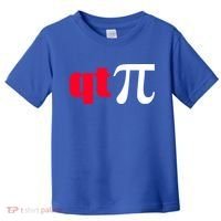 Qt Pi Funny Pi Math Nerdy Geek Humor Pi Day Cool Humor Great Gift Toddler T-Shirt thumb 0