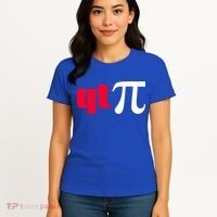 Qt Pi Funny Pi Math Nerdy Geek Humor Pi Day Cool Humor Great Gift Women's T-Shirt thumb 4