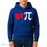 Qt Pi Funny Pi Math Nerdy Geek Humor Pi Day Cool Humor Great Gift Kids Hoodie thumb 4