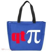 Qt Pi Funny Pi Math Nerdy Geek Humor Pi Day Cool Humor Great Gift Tote Bag thumb 0