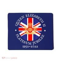 QUEEN'S PLATINUM JUBILEE, ROYAL CREST, UK GB UNION JACK FLAG Mousepad thumb 0