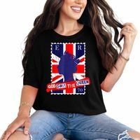 QUEEN'S PLATINUM JUBILEE GOD SAVE THE QUEEN Comfort Colors T-Shirt thumb 0