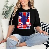QUEEN'S PLATINUM JUBILEE GOD SAVE THE QUEEN Comfort Colors T-Shirt thumb 2