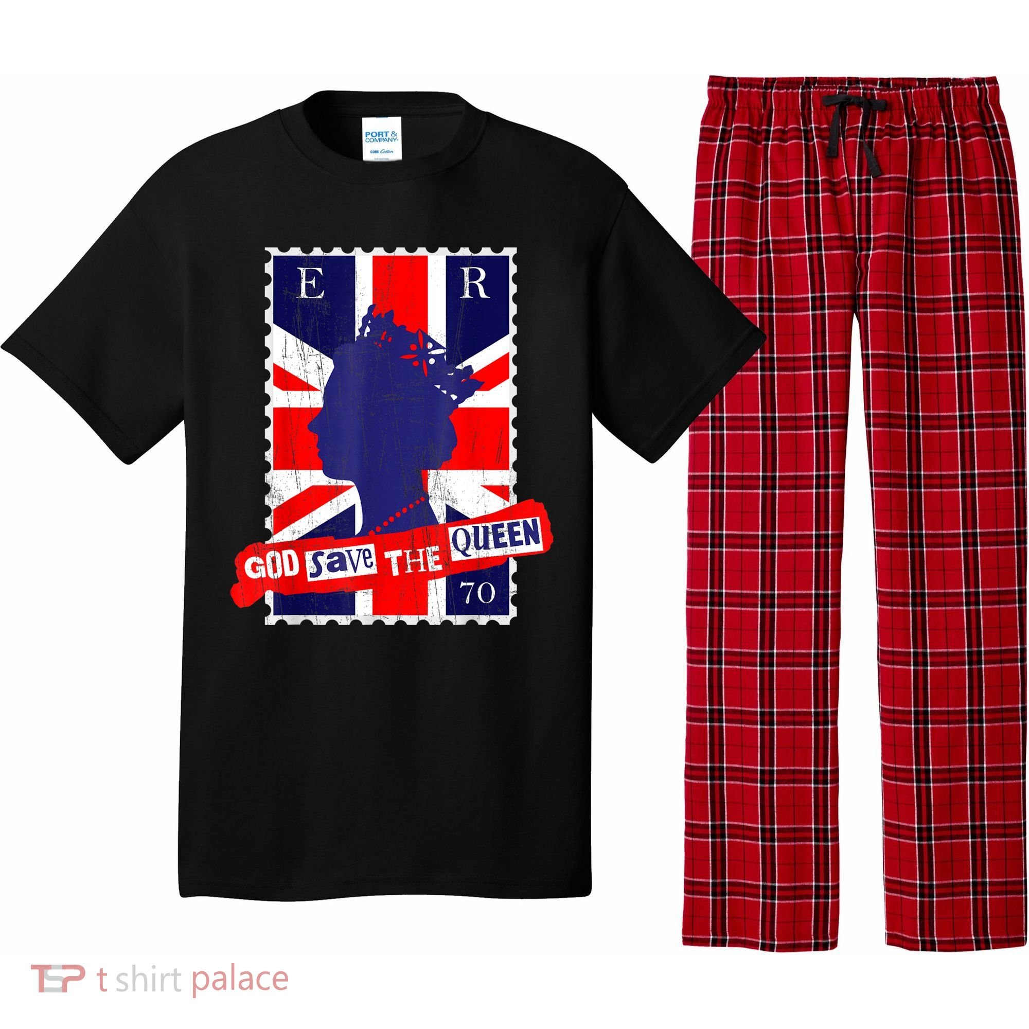 QUEEN'S PLATINUM JUBILEE GOD SAVE THE QUEEN Pajama Set