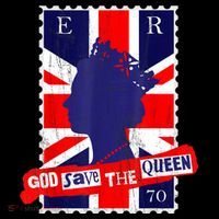 QUEEN'S PLATINUM JUBILEE GOD SAVE THE QUEEN Women's Hoodie thumb 2