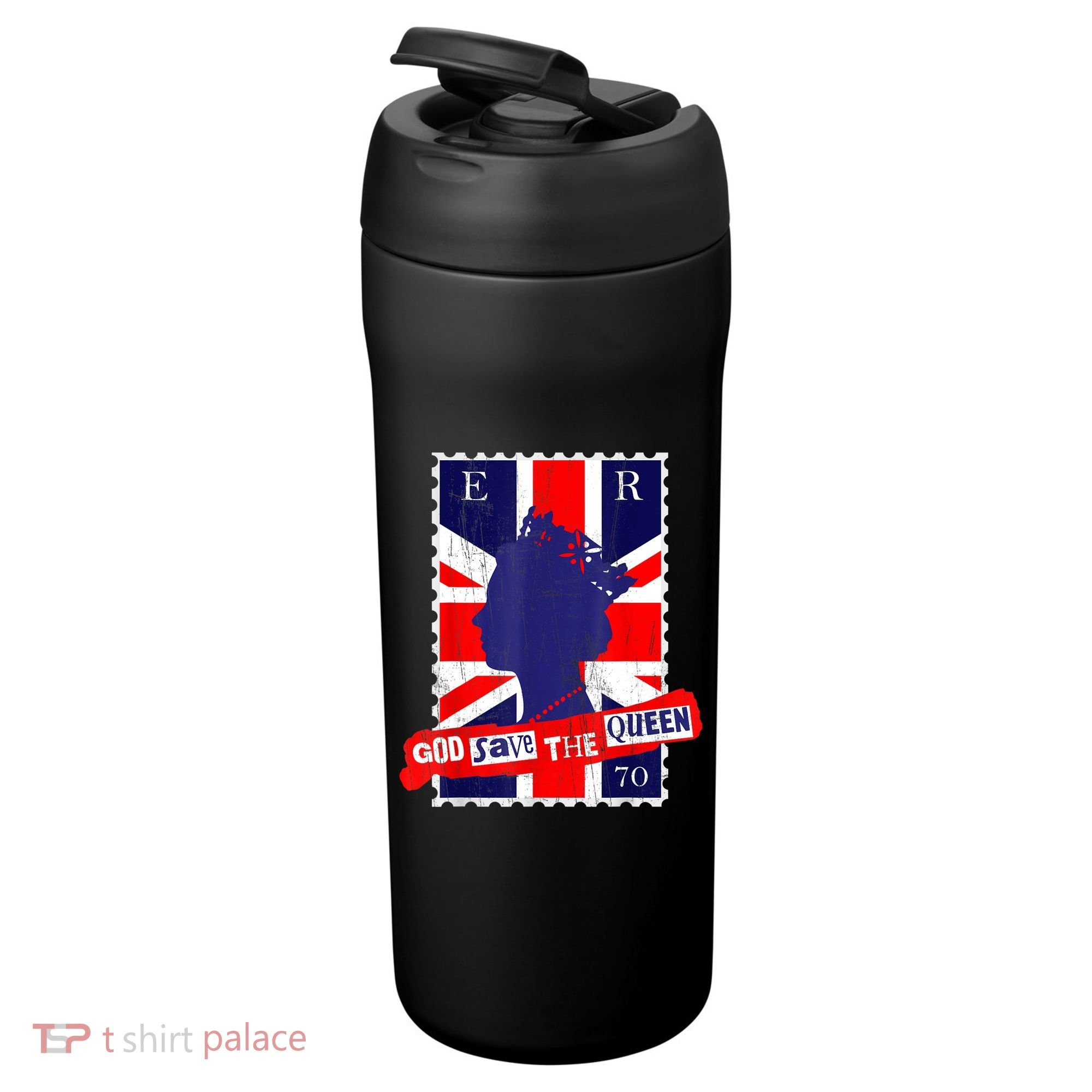 QUEEN'S PLATINUM JUBILEE GOD SAVE THE QUEEN 24oz Duet Stainless Steel Tumbler