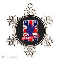 QUEEN'S PLATINUM JUBILEE GOD SAVE THE QUEEN Ornament thumb 0