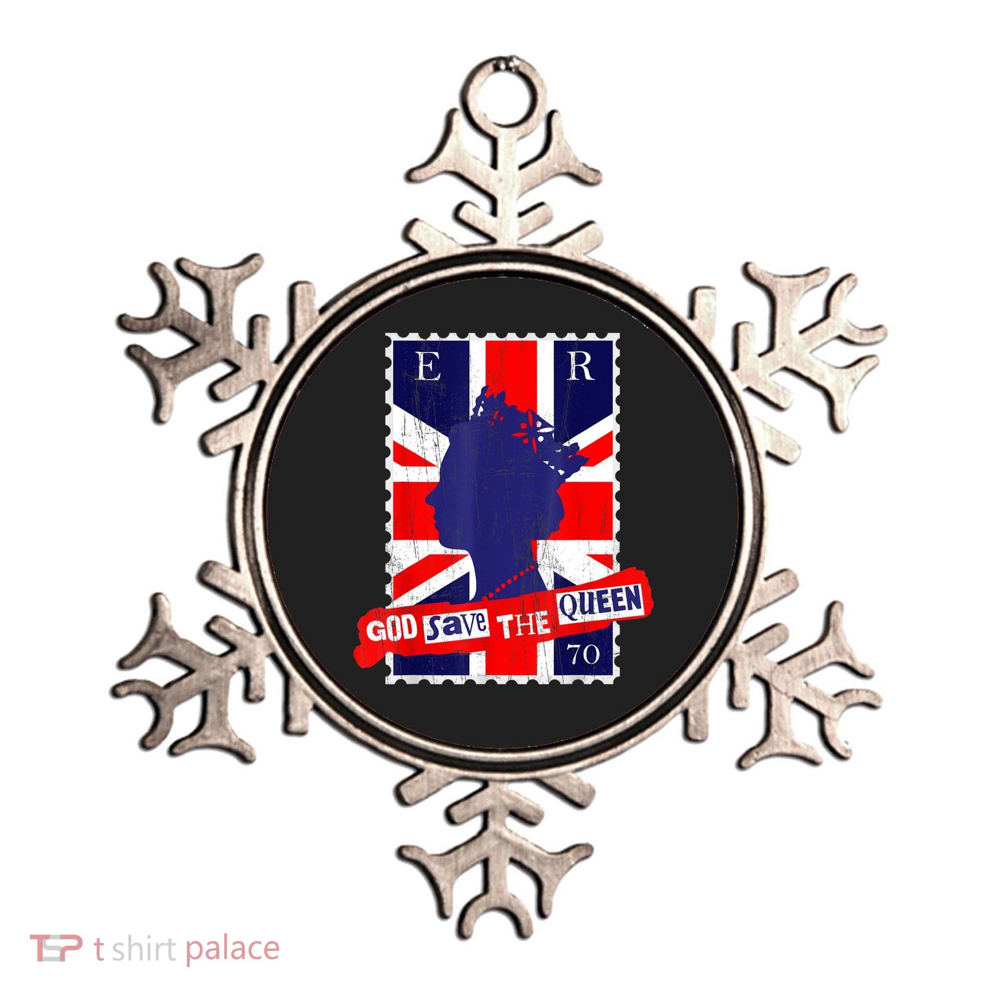 QUEEN'S PLATINUM JUBILEE GOD SAVE THE QUEEN Ornament