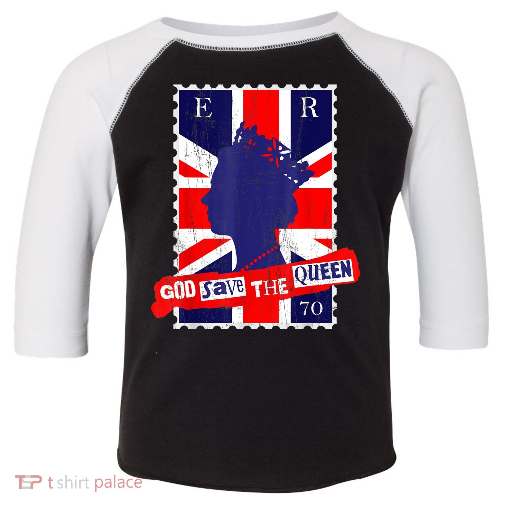 QUEEN'S PLATINUM JUBILEE GOD SAVE THE QUEEN Toddler Fine Jersey T-Shirt