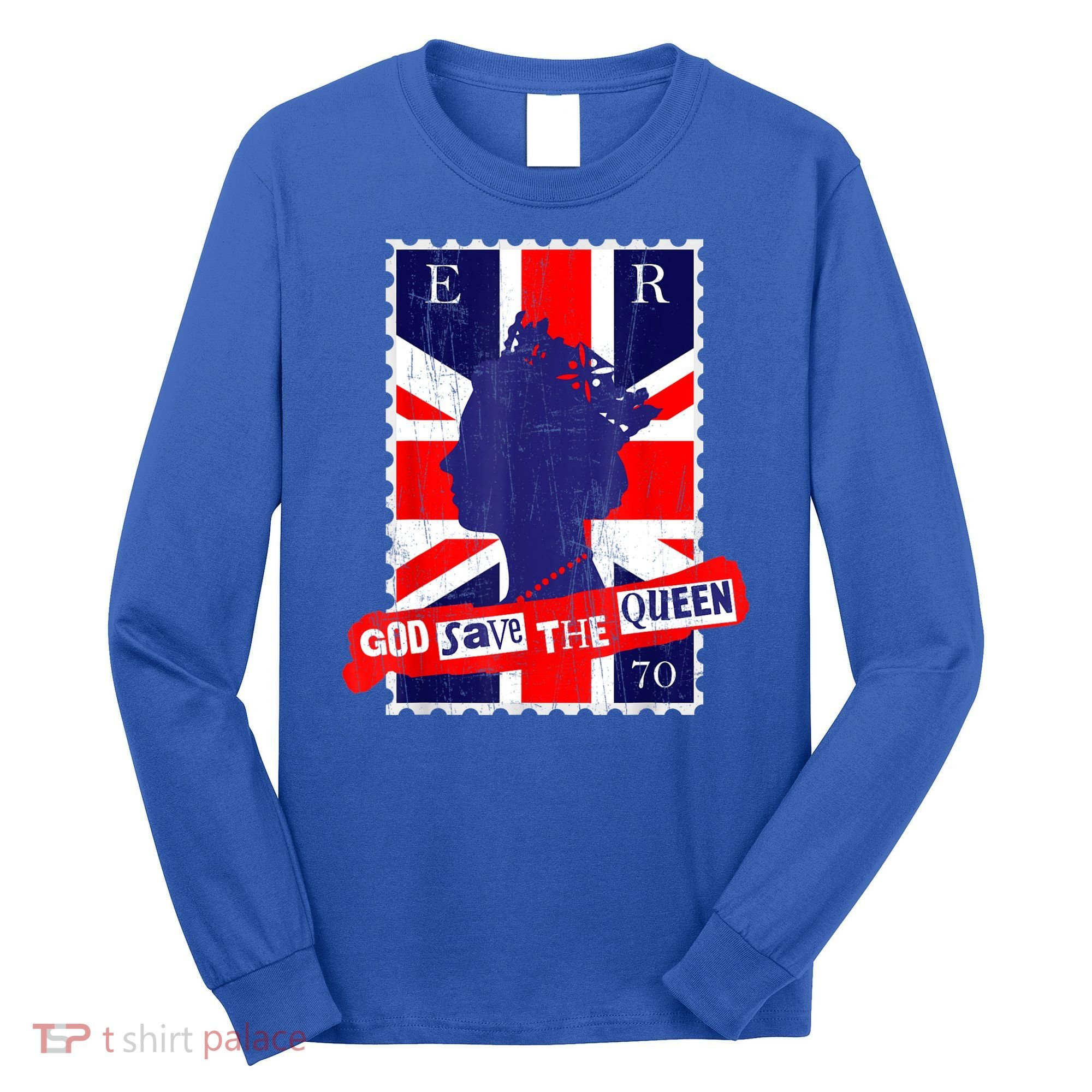 QUEEN'S PLATINUM JUBILEE GOD SAVE THE QUEEN Long Sleeve Shirt