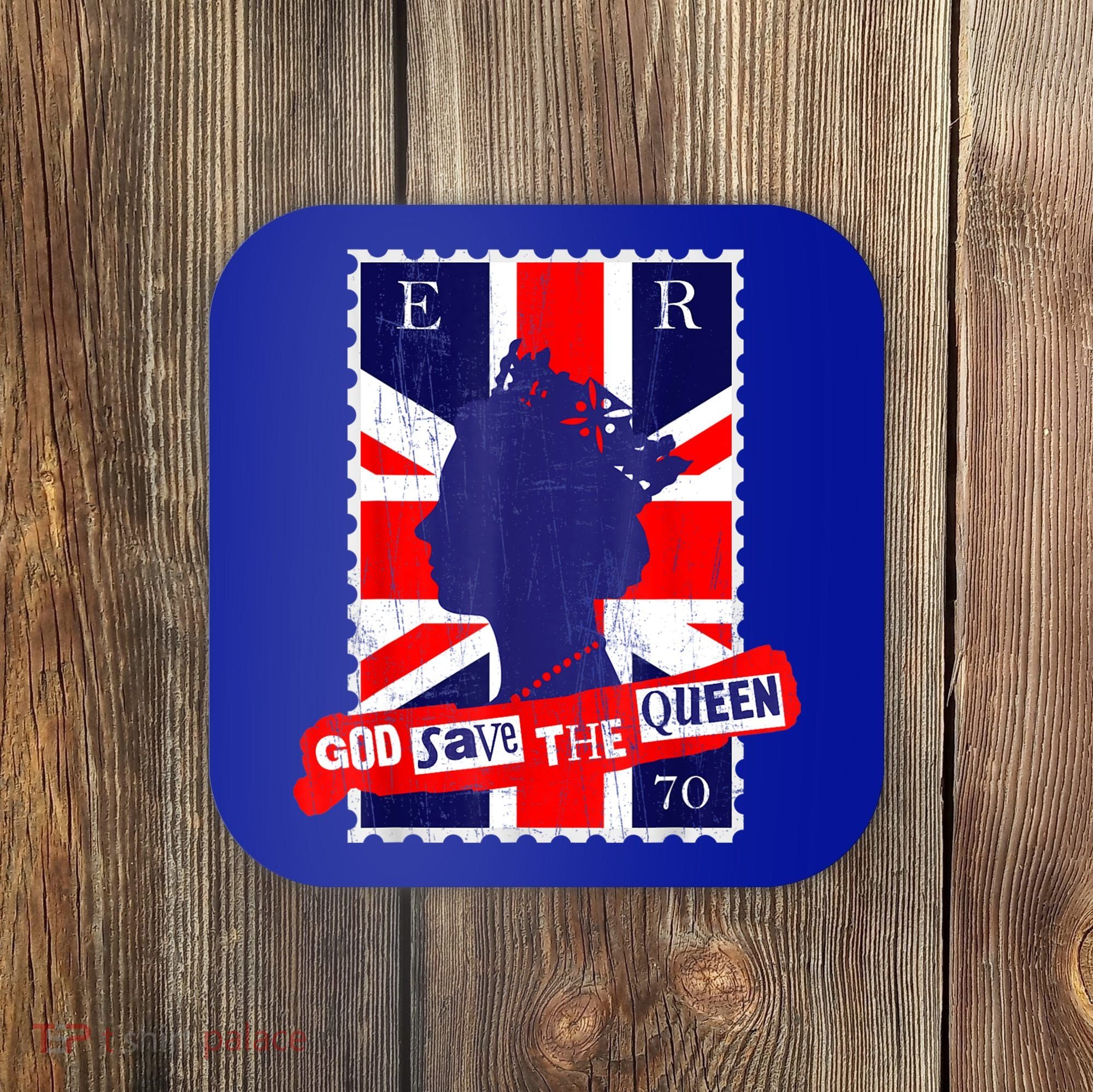 QUEEN'S PLATINUM JUBILEE GOD SAVE THE QUEEN Coaster