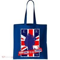 QUEEN'S PLATINUM JUBILEE GOD SAVE THE QUEEN Tote Bag thumb 0