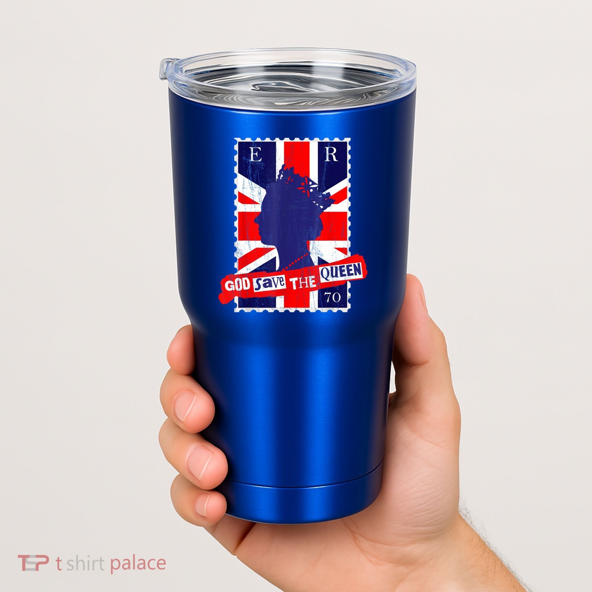 QUEEN'S PLATINUM JUBILEE GOD SAVE THE QUEEN Tumbler