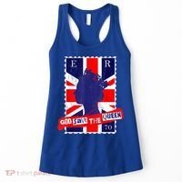 QUEEN'S PLATINUM JUBILEE GOD SAVE THE QUEEN Women's Tank Top thumb 0