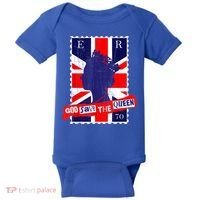 QUEEN'S PLATINUM JUBILEE GOD SAVE THE QUEEN Baby Bodysuit thumb 0