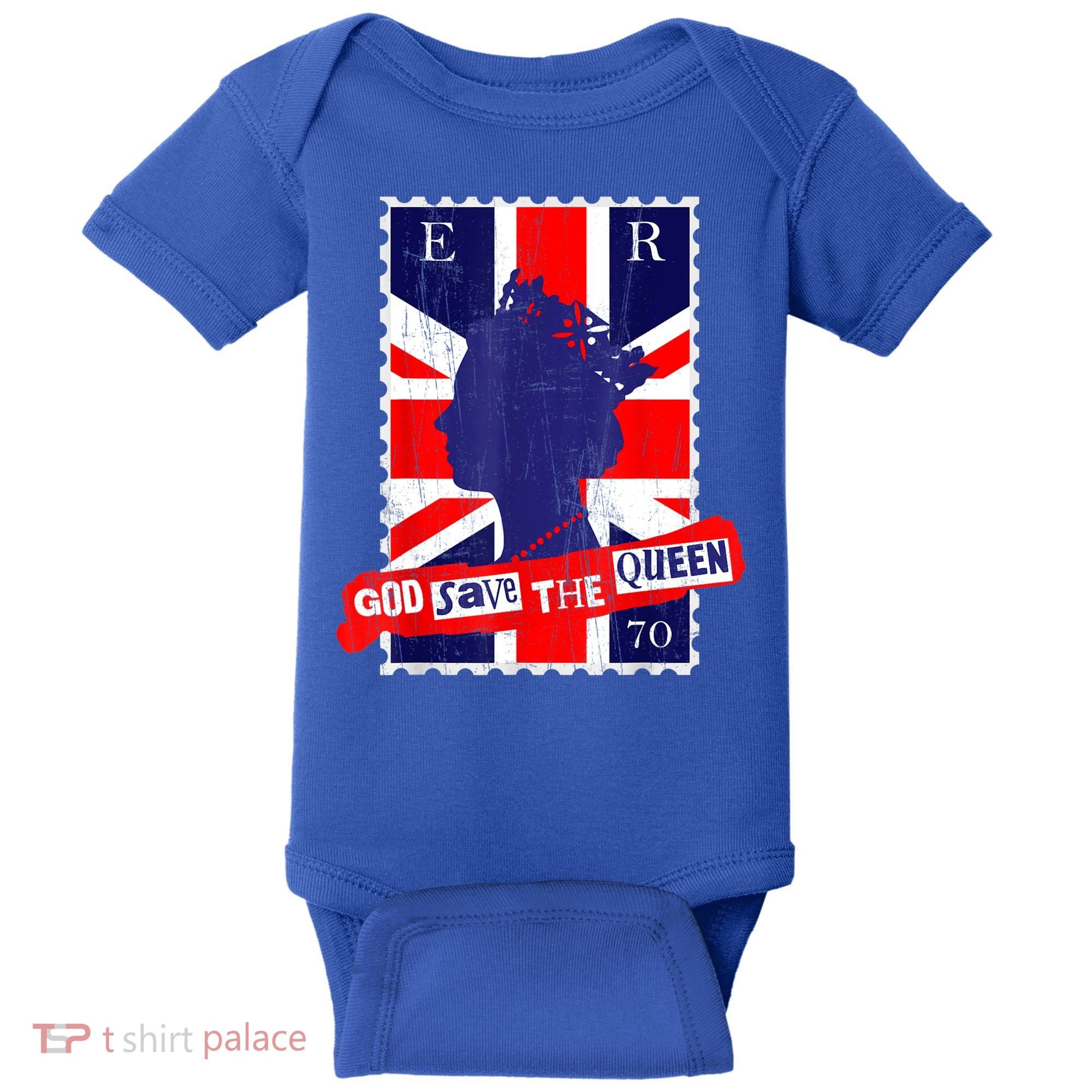 QUEEN'S PLATINUM JUBILEE GOD SAVE THE QUEEN Baby Bodysuit