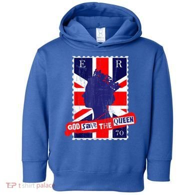 QUEEN'S PLATINUM JUBILEE GOD SAVE THE QUEEN Toddler Hoodie